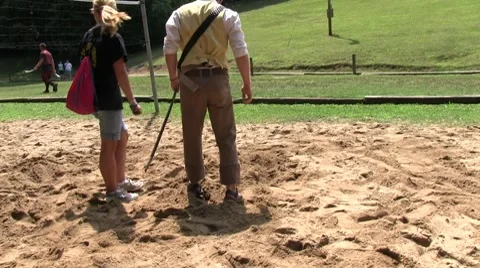 In the Sand(HD)c Stock Footage 8563544