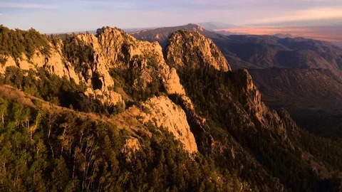 Sandia Mountain Tram Stock Footage 115795993