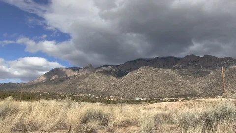 Sandia mountains 2 Stock Footage 103236045