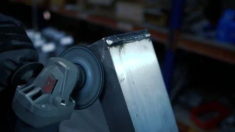 Sanding Metal Video stock 151501830