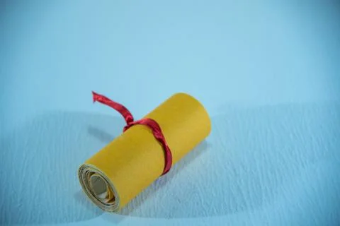 Sanding roller for wall on blue background Stock Photos