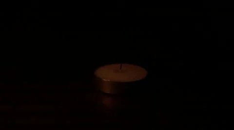 Сandle is burning Video stock 12223694