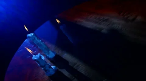 Сandles. Video stock 12421607