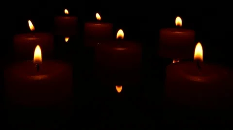 Сandles. 스톡 동영상 12421807