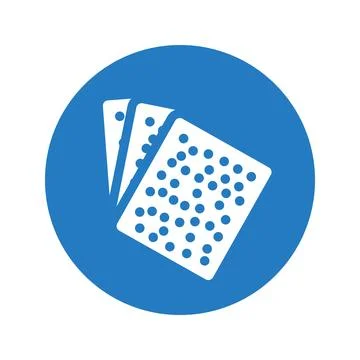 Sandpaper icon. Stock Illustration