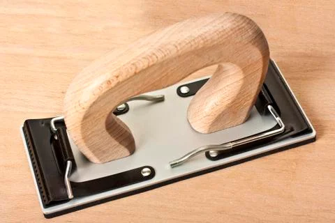 Sandpaper tool Foto stock