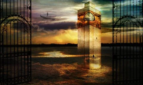 Sands of memory Stock Photos