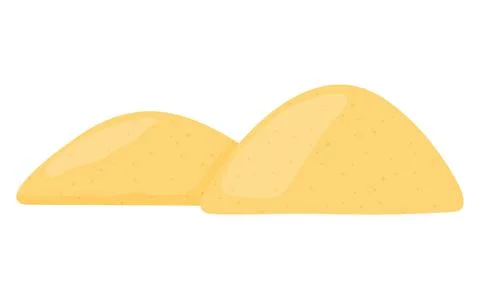 Sands pile icon Stock Illustration