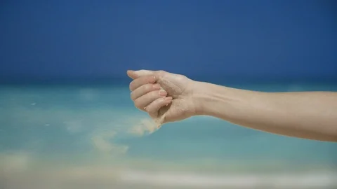 The sands of time Video stock 87170947