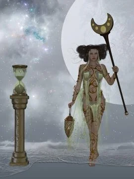 Sands of Time Stock Illustration