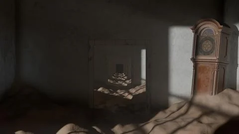 Sands Of Time Infinite Chamber 스톡 사진