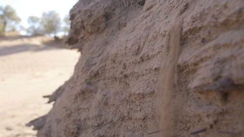 Sandslide Stock Footage 85361457