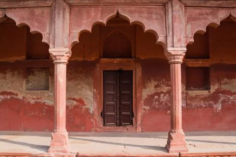 Sandstone archway Foto stock