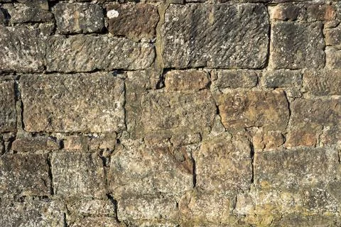 Sandstone block stone wall texture graphic resource Stock Photos