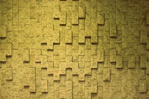 Sandstone Brick wall texture background. 写真素材