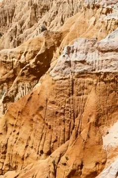 Sandstone cliff Stock Photos