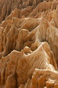 Sandstone cliff Stock Photos
