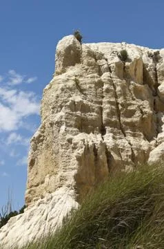 Sandstone cliff Stock Photos