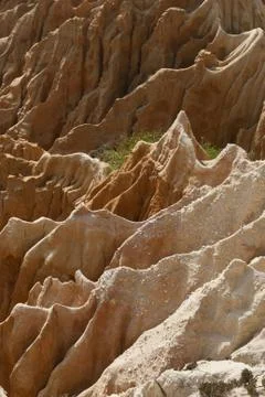 Sandstone cliff Stock Photos