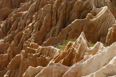 Sandstone cliff Stock Photos