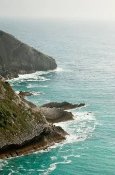 Sandstone cliffs Stock Photos
