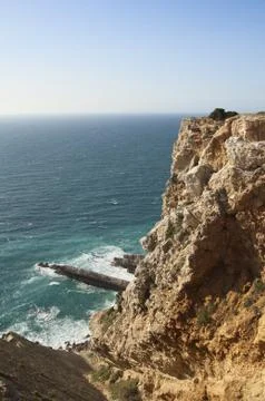 Sandstone cliffs Stock Photos