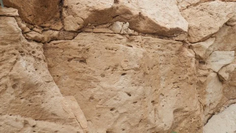Sandstone. Close up. Stock Footage 123166401