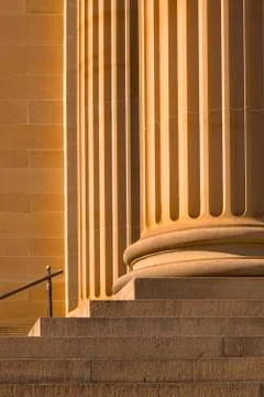 Sandstone columns Stock Photos