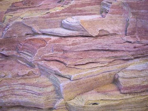 Sandstone erosion Stock Photos