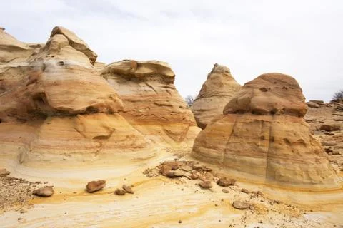 Sandstone formation Stock Photos