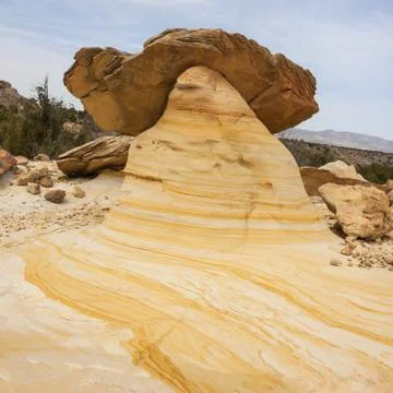 Sandstone formation Stock Photos