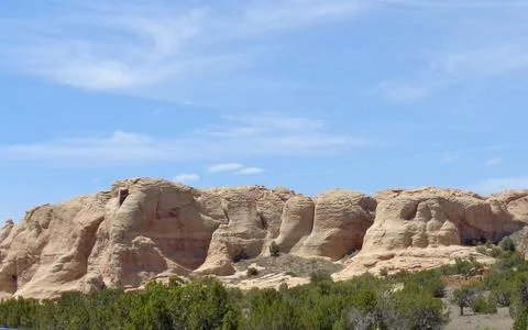 Sandstone formation Stock Photos