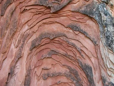 Sandstone layers Stock Photos