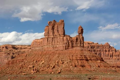 Sandstone mesa Stock Photos