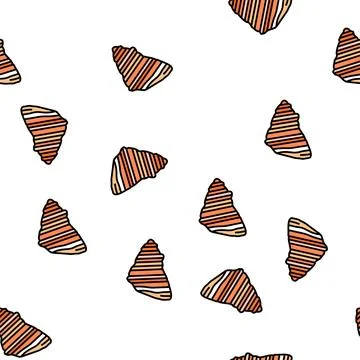 Sandstone rock vector seamless pattern Stock Illustration