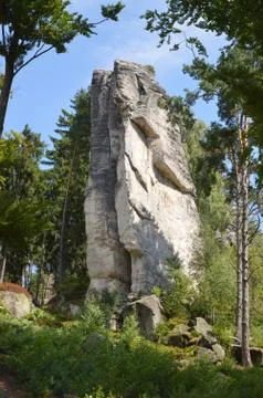 Sandstone rocks Stock Photos