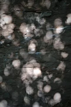 Sandstone rocks with reflections of light Stock Photos