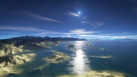 Sandstone Shore Illustrazione stock