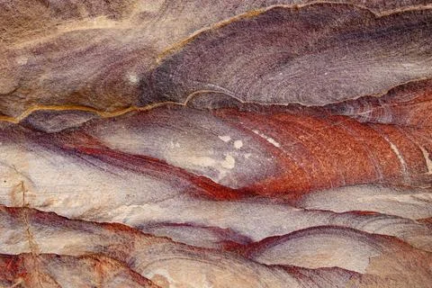 Sandstone texture close up. Stock Photos