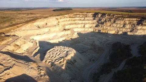 Sandstone view from a height Stock Footage 161879362