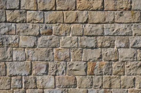 Sandstone wall Foto stock