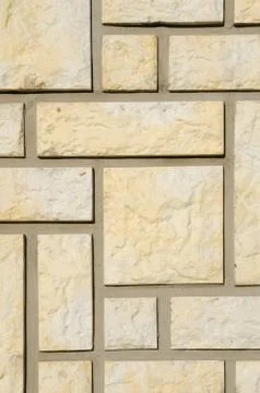 Sandstone wall texture Stock Photos