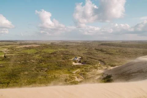 Sandstorm in Denmark Foto stock