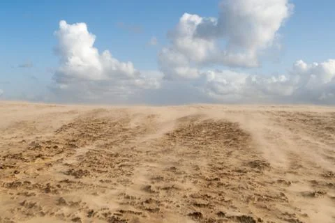 Sandstorm in Denmark Stock Photos