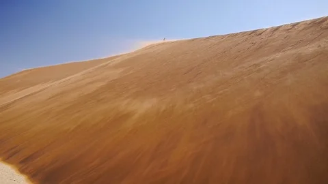Sandstorm at Dune 42 Video stock 86282686
