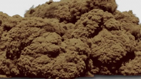 Sandstorm Explosion Stock Footage 264353701
