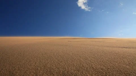 Sandstorm in the Gobi Desert Stock Footage 66255698