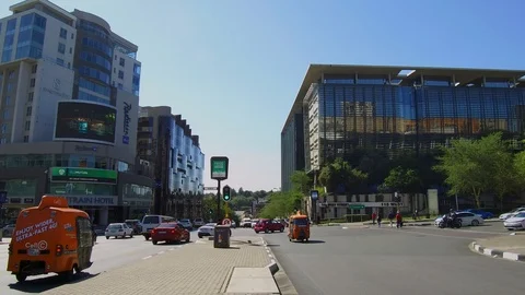 Sandton City Central Stock Footage 100662302