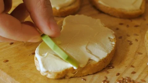 Sandwich with avocado Stock Footage 109600922