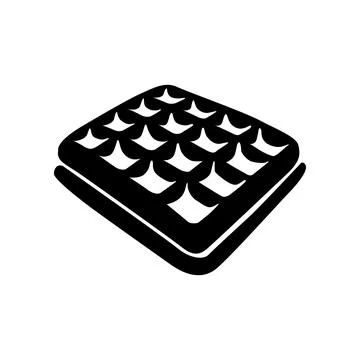 Sandwich biscuits icon, simple style Stock Illustration